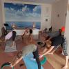 Yoga con la rueda